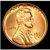Image 2 : 1953-d Lincoln Cent 1c Grades Choice+ Unc RD