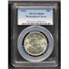 Image 2 : PCGS 1952-p Wash/Car Old Commem Half Dollar 50c Graded ms65 By PCGS