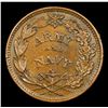 Image 3 : 1863 Army & Navy Civil War Token 1c Grades Select AU