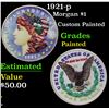 Image 1 : 1921-p Morgan Dollar $1 Grades Painted
