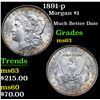 Image 1 : 1891-p Morgan Dollar $1 Grades Select Unc