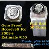 Image 1 : Proof 2003-s Roosevelt Dime 10c roll, 50 pieces (fc)