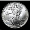 Image 2 : 1991 Silver Eagle Dollar $1 Grades Select+ Unc
