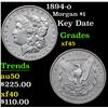 1894-o Morgan Dollar $1 Grades xf+