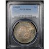 Image 2 : 1904-o Rainbow Toned Morgan Dollar $1 Graded ms64 by PCGS