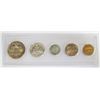 Image 2 : 1960 Silver Proof Set in Whitman Plastic Holder  . .