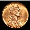 Image 2 : 1965-p Mint Error Lincoln Cent 1c Grades Choice AU/BU Slider