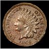Image 2 : 1864 L Indian Cent 1c Grades vf details