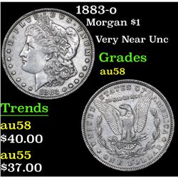 1883-o Morgan Dollar $1 Grades Choice AU/BU Slider