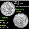 Image 1 : 1889-o Morgan Dollar $1 Grades Select Unc