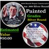 Image 1 : 2004 Ronald Regan Commerative Silver Round