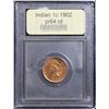 Image 4 : 1902 Indian Cent 1c Graded Choice Proof Red By USCG