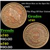 Image 1 : 1863 Shoot Him on the Spot Dix Civil War Token 1c Grades xf