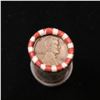 Image 3 : Mixed small cents 1c orig shotgun roll, 1917-d Wheat Cent, 1891 Indian Cent other end