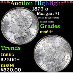 ***Auction Highlight*** 1879-o Morgan Dollar $1 Graded Choice+ Unc By USCG (fc)