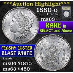 ***Auction Highlight*** 1880-o Morgan Dollar $1 Graded Select+ Unc By USCG (fc)