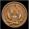 Image 3 : 1863 Indian Civil War Token 1c Grades Select Unc BN
