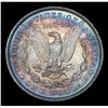 Image 3 : 1885-p Rainbow Toned Morgan Dollar $1 Grades Choice+ Unc