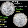 Image 1 : 1879-p Morgan Dollar $1 Grades Choice AU/BU Slider