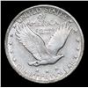 Image 3 : 1923-p Standing Liberty Quarter 25c Grades xf