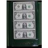 Image 4 : World Reserve Monetary Exchange book, 5 uncut sheets diff denominations