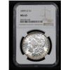 Image 2 : NGC 1899-o Morgan Dollar $1 Graded ms63 By NGC