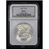 Image 2 : NGC 1881-o Morgan Dollar $1 Graded ms63 By NGC