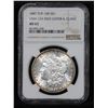 Image 2 : NGC 1887-p Top 100 Morgan Dollar $1 Graded ms63 By NGC