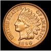 Image 2 : ***Auction Highlight*** 1890 Indian Cent 1c Graded GEM Unc RD By USCG (fc)