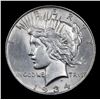 Image 2 : ***Auction Highlight*** 1934-p Peace Dollar $1 Graded Choice+ Unc By USCG (fc)