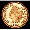 Image 2 : ***Auction Highlight*** 1884 Indian Cent 1c Graded Gem++ Proof Red By USCG (fc)