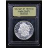 Image 4 : ***Auction Highlight*** 1878-cc Morgan Dollar $1 Graded Choice Unc DMPL By USCG (fc)