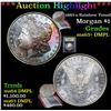 Image 1 : ***Auction Highlight*** 1883-o Rainbow Toned Morgan Dollar $1 Graded Select Unc+ DMPL By USCG (fc)