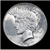 Image 2 : ***Auction Highlight*** 1927-p Peace Dollar $1 Graded Gem++ Unc Rd By USCG (fc)