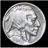 Image 2 : 1921-p Buffalo Nickel 5c Grades f+