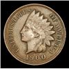Image 2 : 1900 Indian Cent 1c Grades Select AU