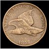 Image 2 : 1857 Flying Eagle Cent 1c Grades vf++