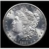 Image 2 : 1881-s Morgan Dollar $1 Grades GEM+ Unc