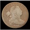Image 2 : 1806 Draped Bust Large Cent 1c Grades g+
