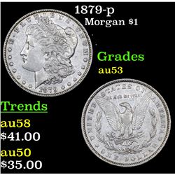 1879-p Morgan Dollar $1 Grades Select AU