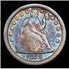 Image 2 : 1852-p Seated Liberty Dime 10c Grades xf