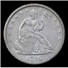 Image 2 : 1846-o Seated Half Dollar 50c Grades vf+