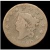 Image 2 : 1820 Coronet Head Large Cent 1c Grades g+
