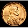 Image 2 : 1945-d Lincoln Cent 1c Grades Gem+ Unc RD