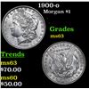 Image 1 : 1900-o Morgan Dollar $1 Grades Select Unc