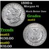 Image 1 : 1890-s Morgan Dollar $1 Grades Select Unc