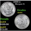 Image 1 : 1899-o Morgan Dollar $1 Grades Choice Unc