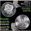 Image 1 : 1881-s Morgan Dollar $1 Grades GEM Unc PL