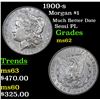 Image 1 : 1900-s Morgan Dollar $1 Grades Select Unc