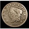 Image 2 : 1826 Coronet Head Large Cent 1c Grades vg+